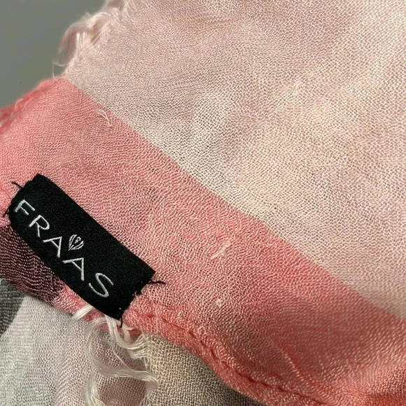 Fraas Pink Plaid Scarf - Picture 6 of 9
